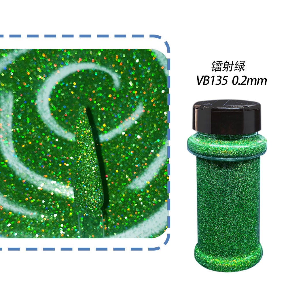 Wholesale Holographic Bottle Glitter Nail Art Colorful Sequins